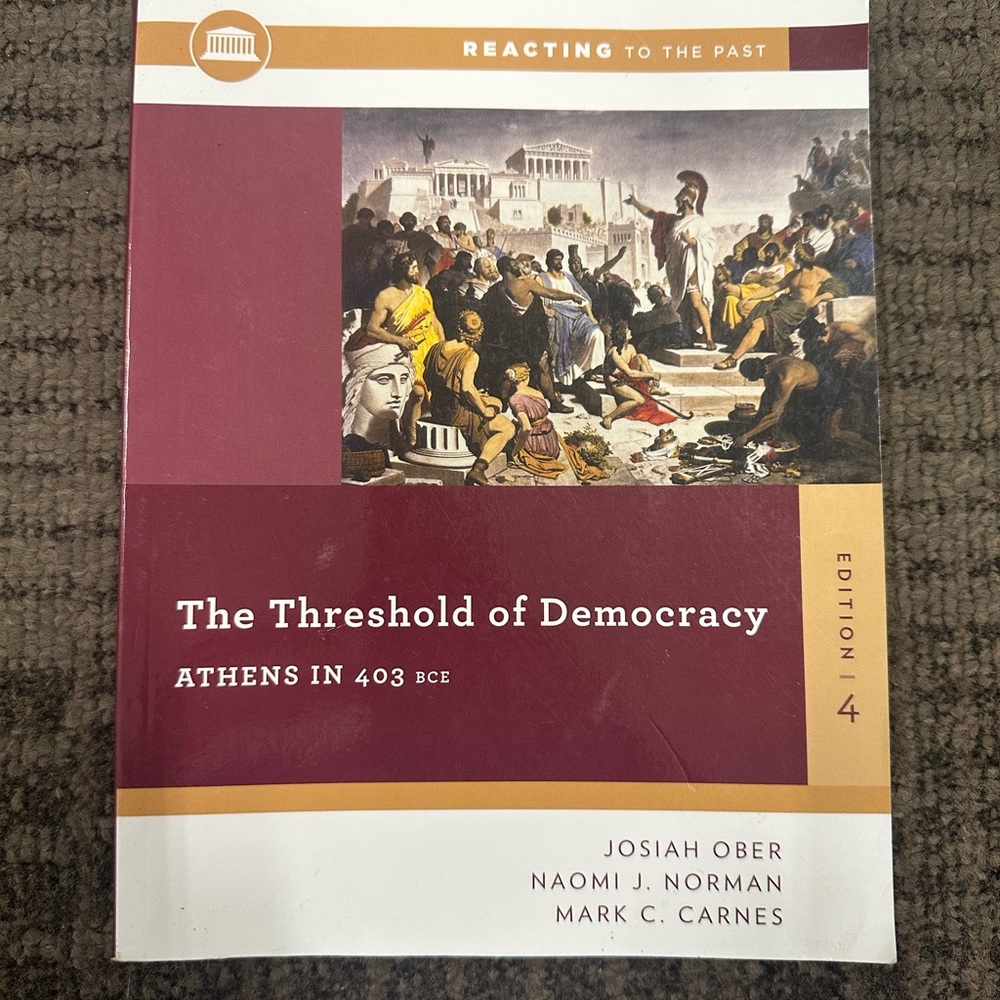 The Threshold of Democracy Book